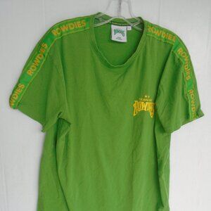 vintage Tampa Bay Rowdies Official Merchandise Mens Tee Shirt Size L Green
